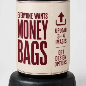 custom 7 inch maroon bag