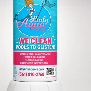 lady aqua pool service bag