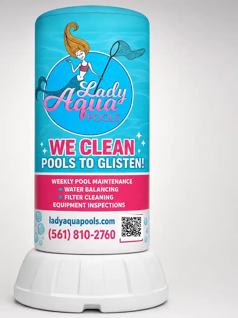lady aqua pool service bag